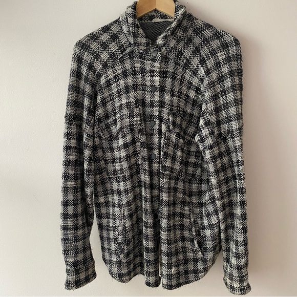 Mango Checkered Shirt, size small - Picture 1 of 6